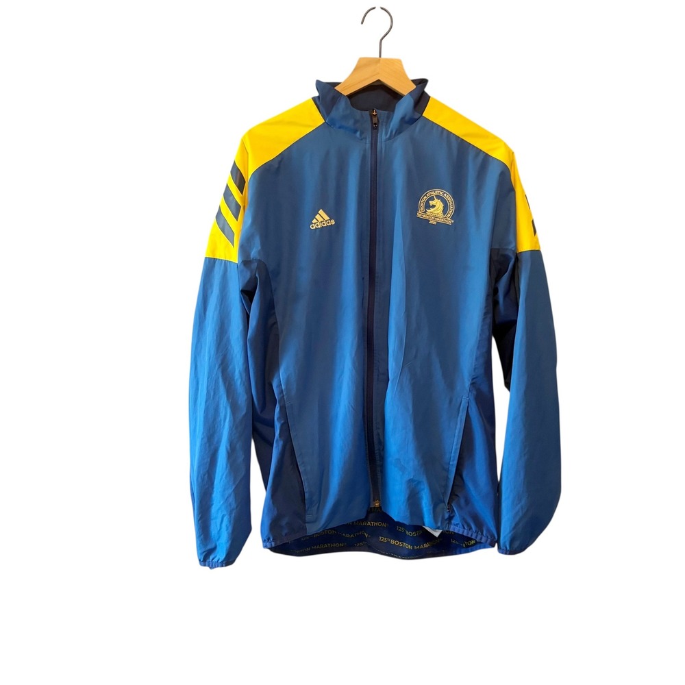Adidas‎ Boston Athletic Association Boston Marathon Jacket Mens Full Zip
